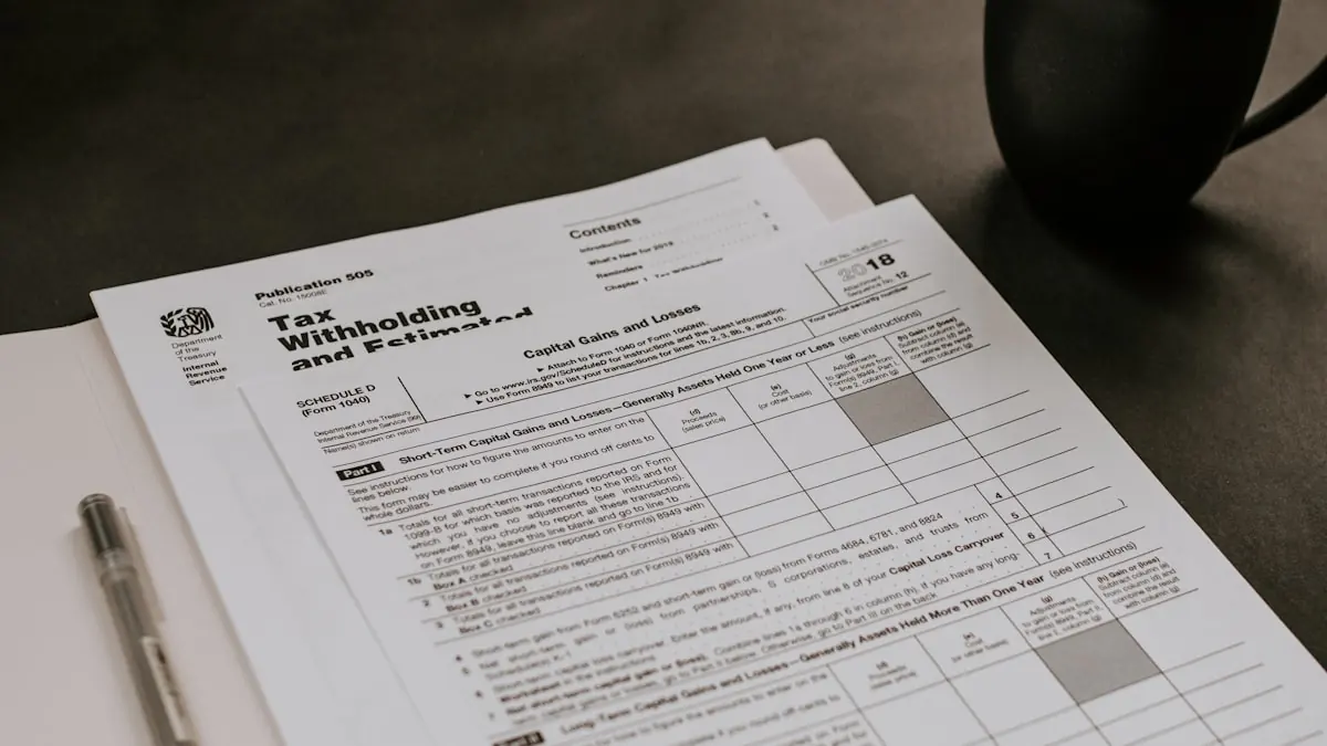 Year-end small business tax planning charts